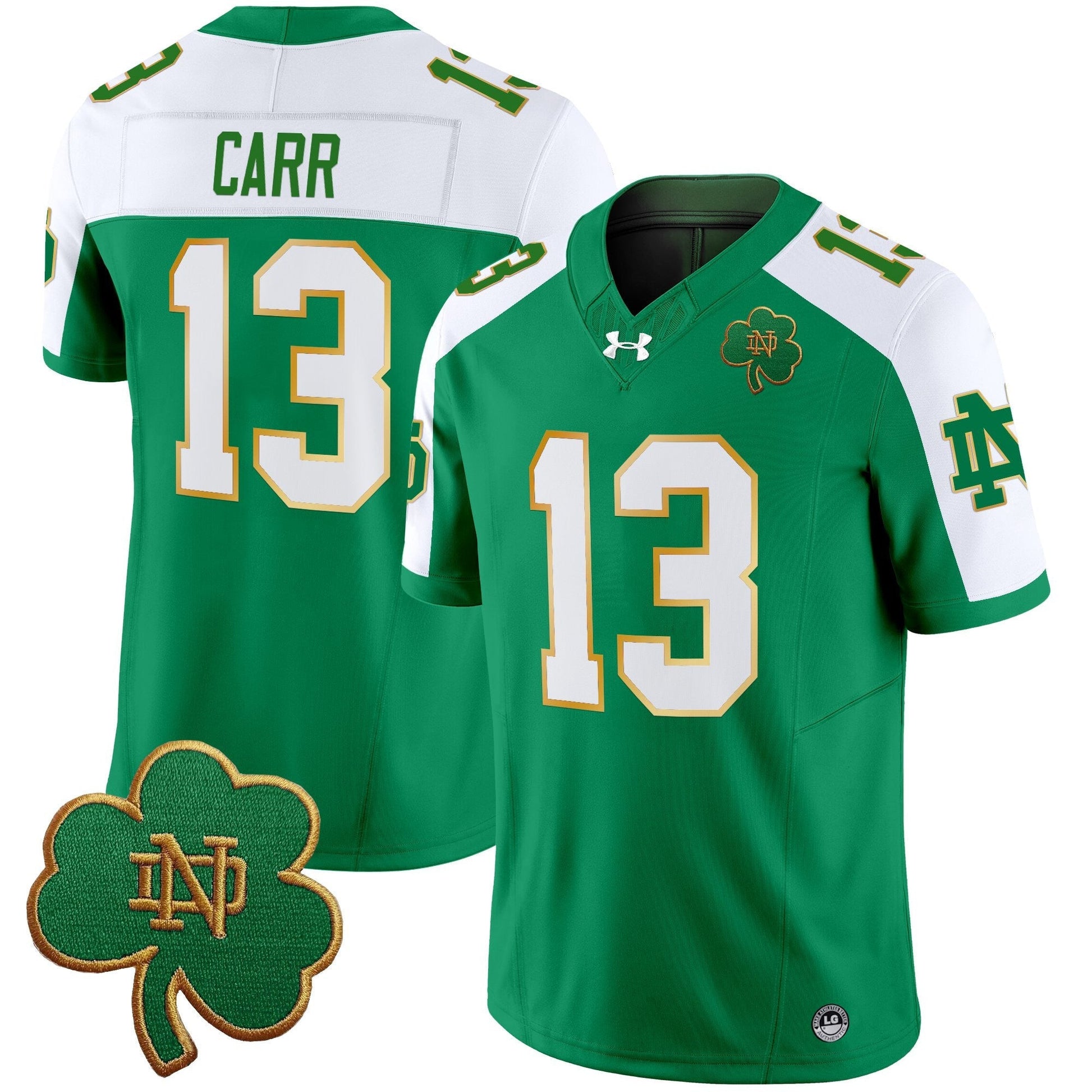 Men's Notre Dame Fighting Irish 2025 Vapor Limited Jersey V3 - All Stitched