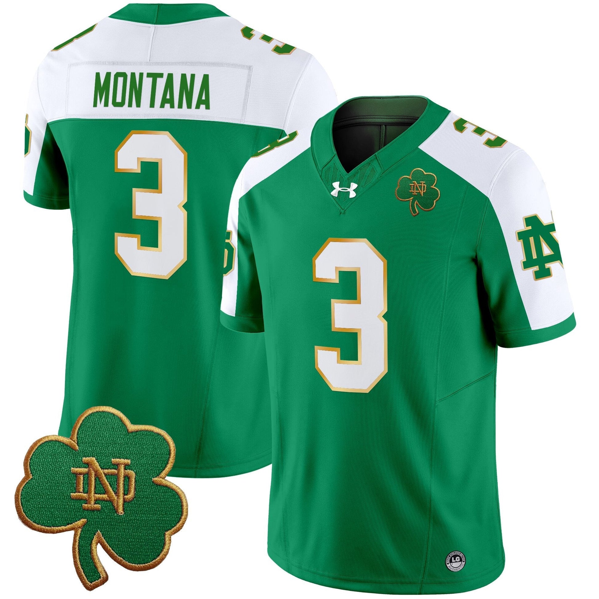 Men's Notre Dame Fighting Irish 2025 Vapor Limited Jersey V3 - All Stitched