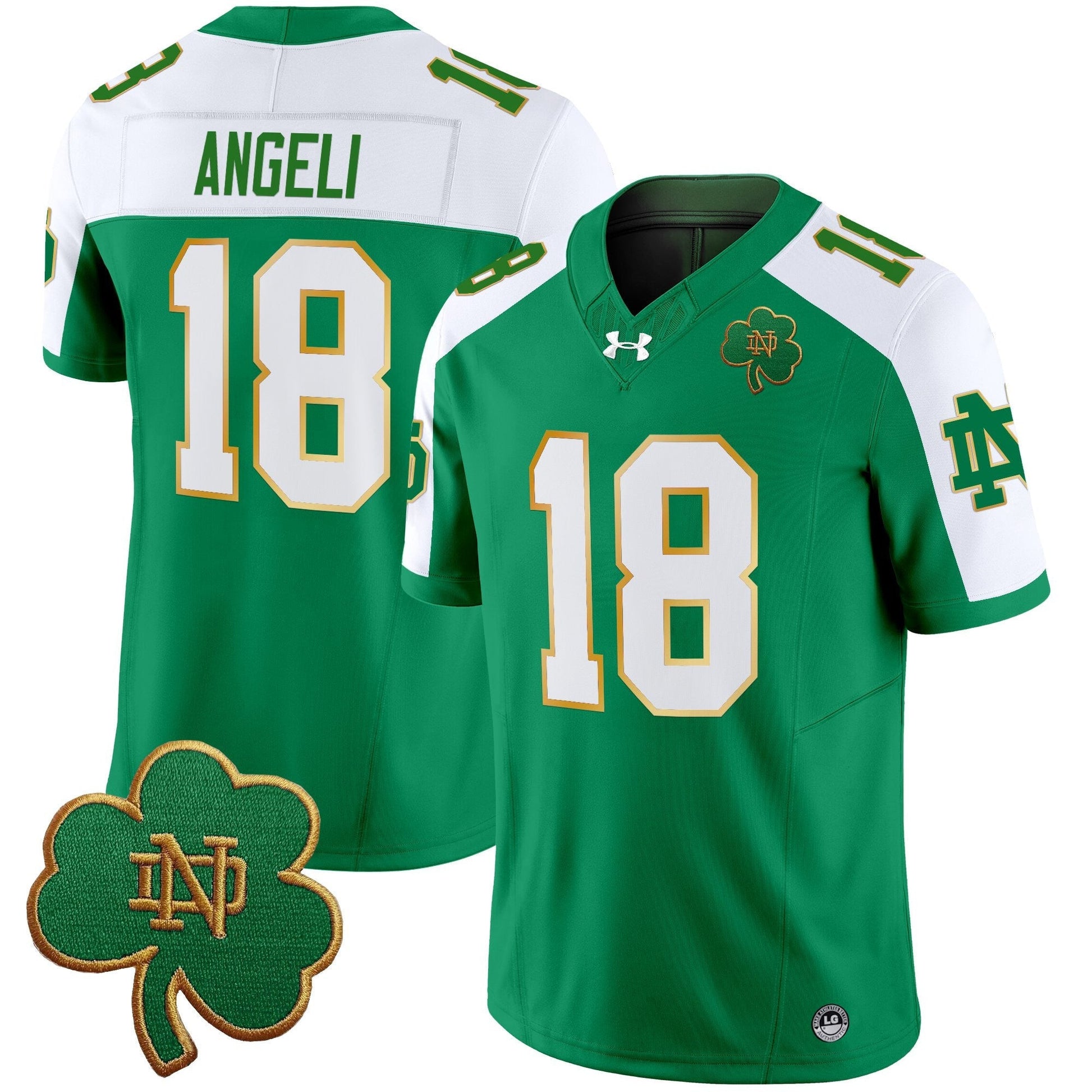 Men's Notre Dame Fighting Irish 2025 Vapor Limited Jersey V3 - All Stitched