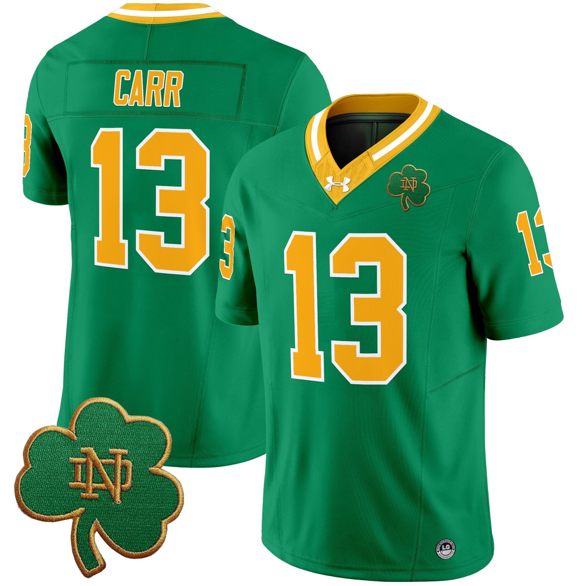 Men's Notre Dame Fighting Irish 2025 Vapor Limited Jersey V3 - All Stitched