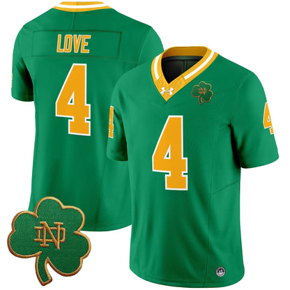 Men's Notre Dame Fighting Irish 2025 Vapor Limited Jersey V3 - All Stitched