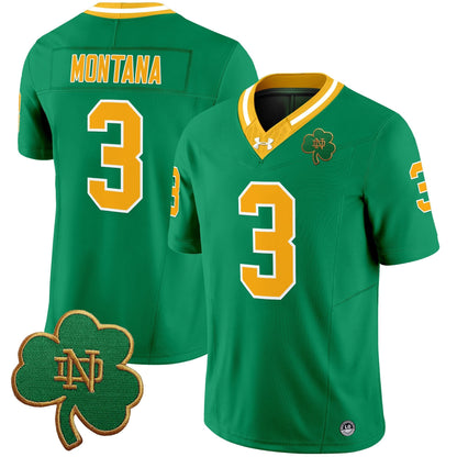 Men's Notre Dame Fighting Irish 2025 Vapor Limited Jersey V3 - All Stitched
