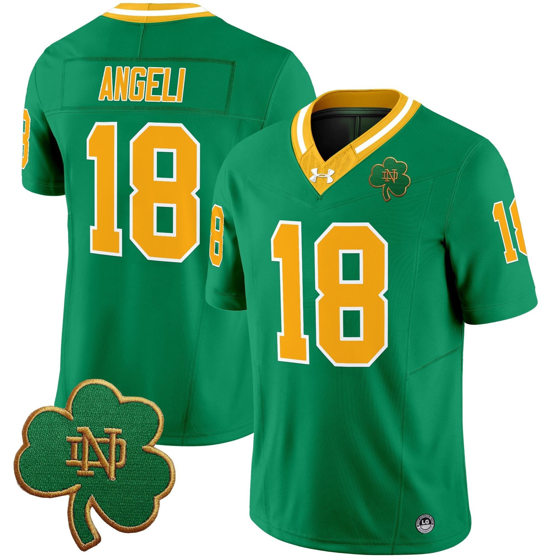 Men's Notre Dame Fighting Irish 2025 Vapor Limited Jersey V3 - All Stitched