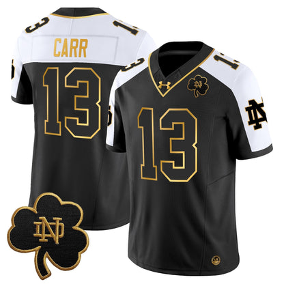 Men's Notre Dame Fighting Irish 2025 Gold Vapor Limited Jersey - All Stitched