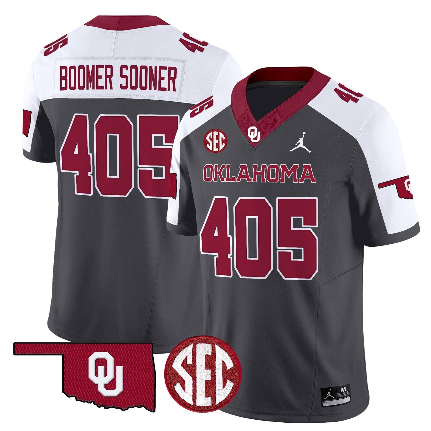 Men's Oklahoma Sooners 2025 Vapor Limited Jersey - All Stitched