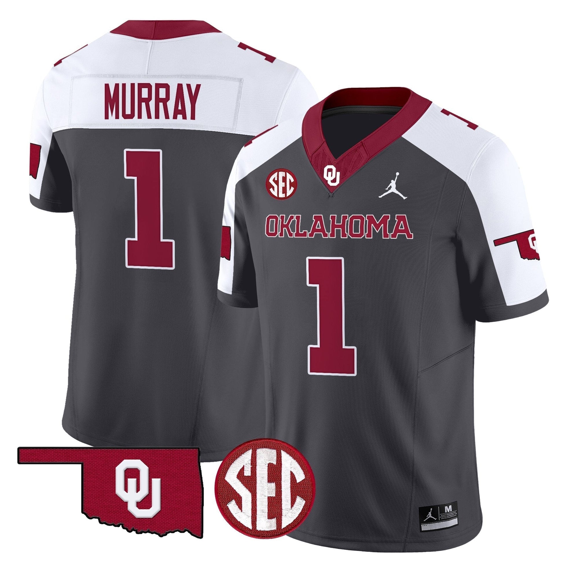 Men's Oklahoma Sooners 2025 Vapor Limited Jersey - All Stitched