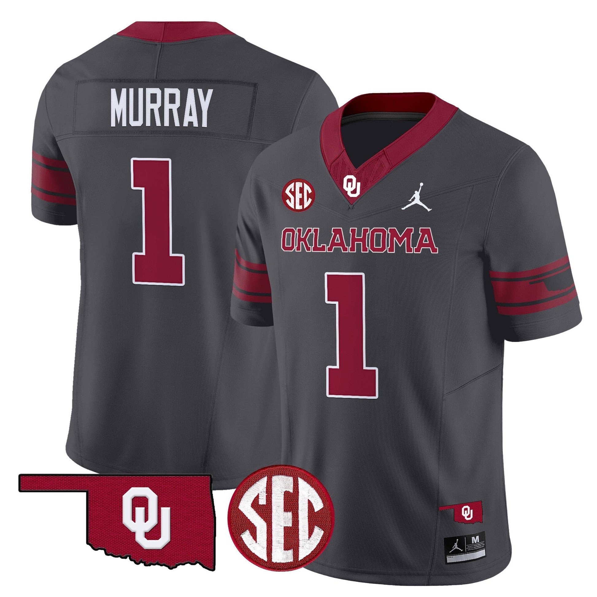 Men's Oklahoma Sooners 2025 Vapor Limited Jersey - All Stitched