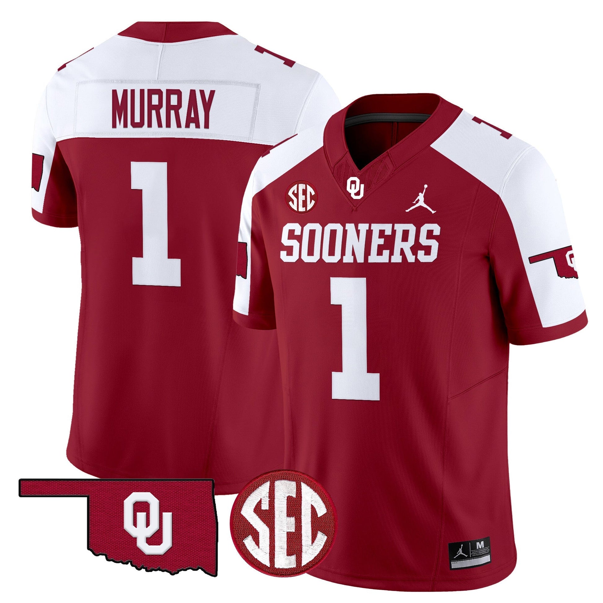 Men's Oklahoma Sooners 2025 Vapor Limited Jersey - All Stitched