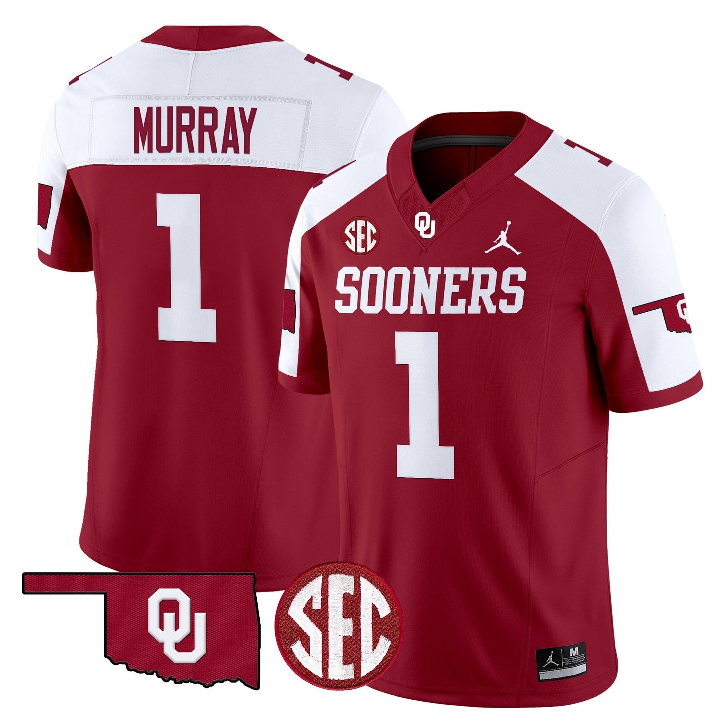 Men's Oklahoma Sooners 2025 Vapor Limited Jersey - All Stitched