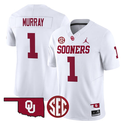 Men's Oklahoma Sooners 2025 Vapor Limited Jersey - All Stitched