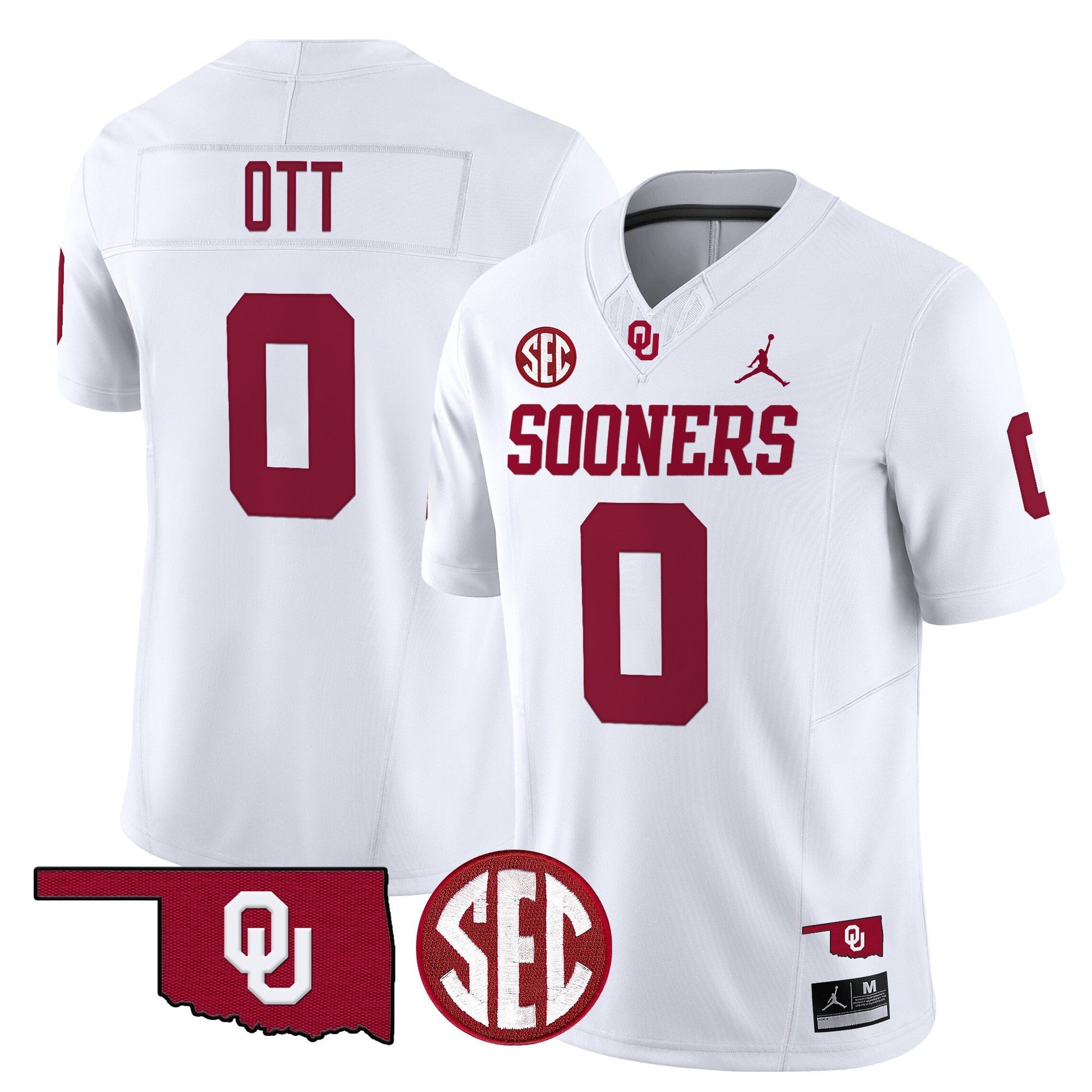Men's Oklahoma Sooners 2025 Vapor Limited Jersey - All Stitched
