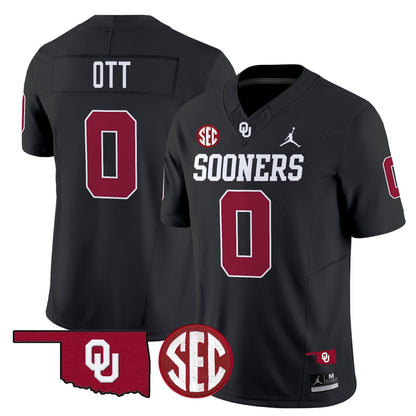 Men's Oklahoma Sooners 2025 Vapor Limited Jersey - All Stitched