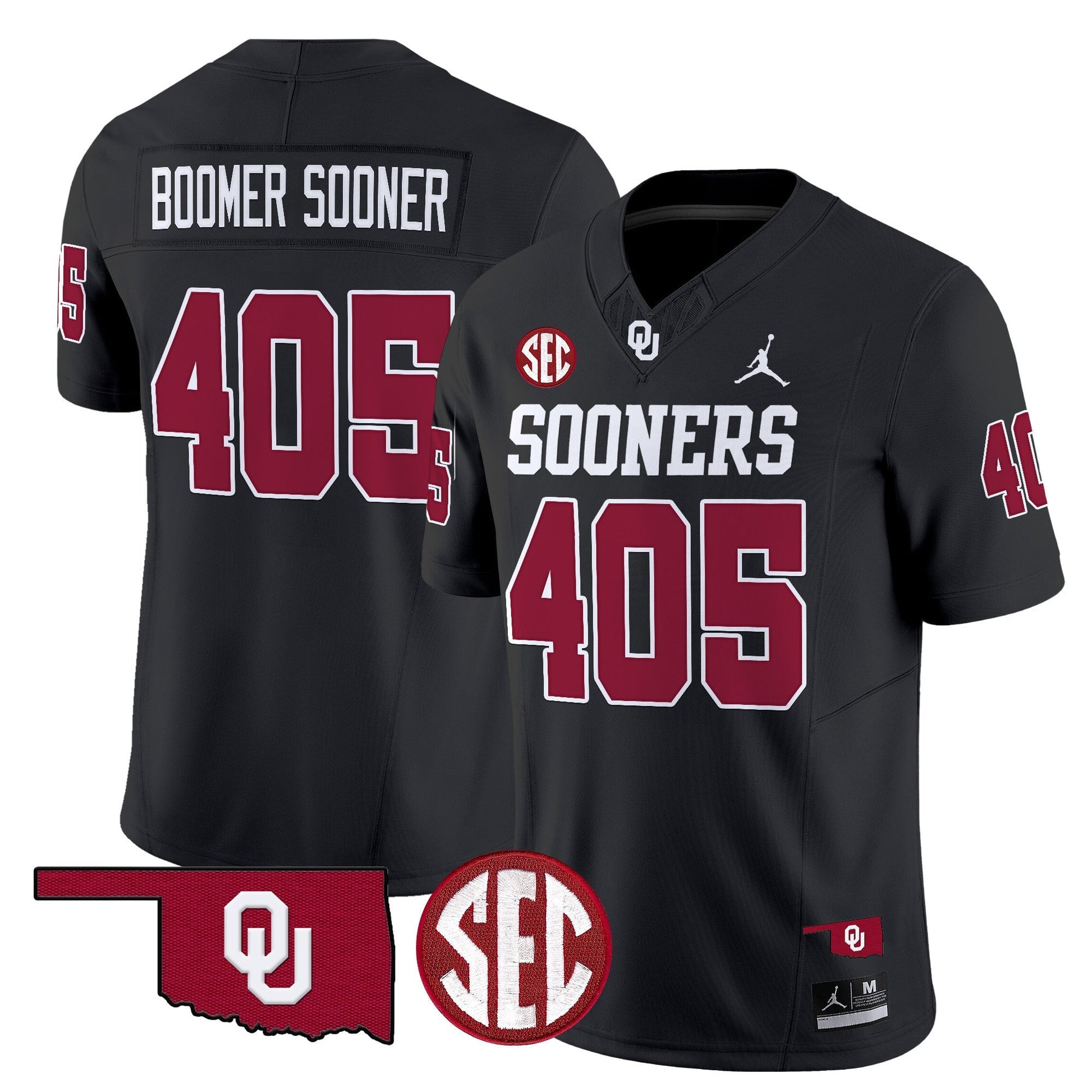 Men's Oklahoma Sooners 2025 Vapor Limited Jersey - All Stitched
