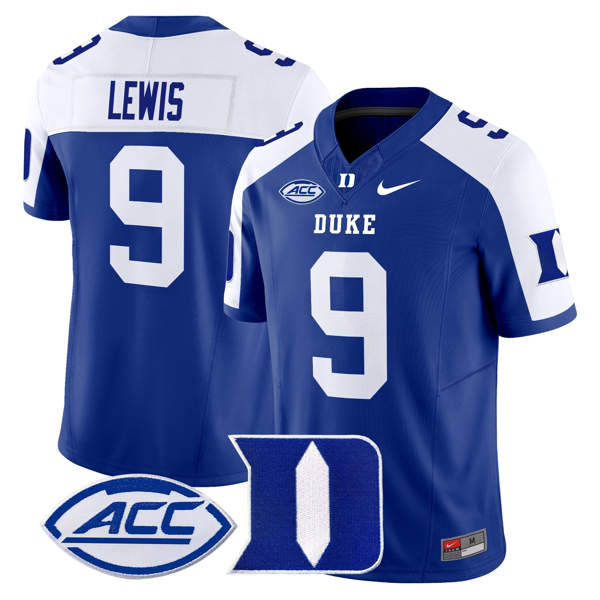 Men's Duke Blue Devils 2025 Vapor Limited Jersey - All Stitched