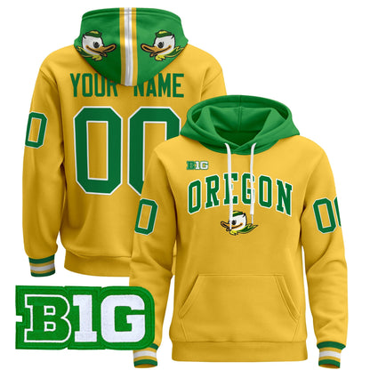 Oregon Ducks 2025 Premium Custom Pullover Hoodie V2