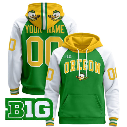 Oregon Ducks 2025 Premium Custom Pullover Hoodie V2