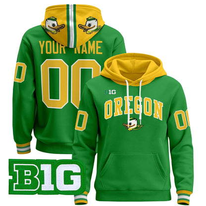 Oregon Ducks 2025 Premium Custom Pullover Hoodie V2