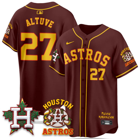 Men's Houston Astros "Hopadillo" Limited Jersey - All Stitched