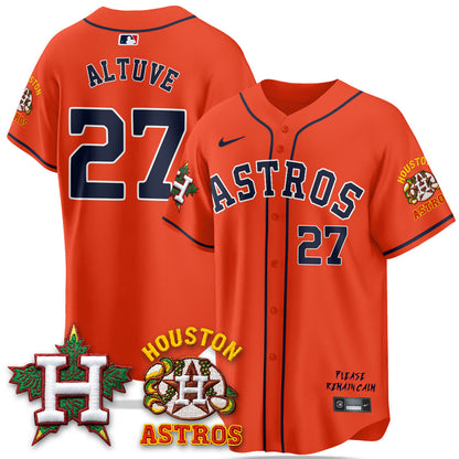 Men's Houston Astros "Hopadillo" Limited Jersey - All Stitched