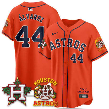 Men's Houston Astros "Hopadillo" Limited Jersey - All Stitched