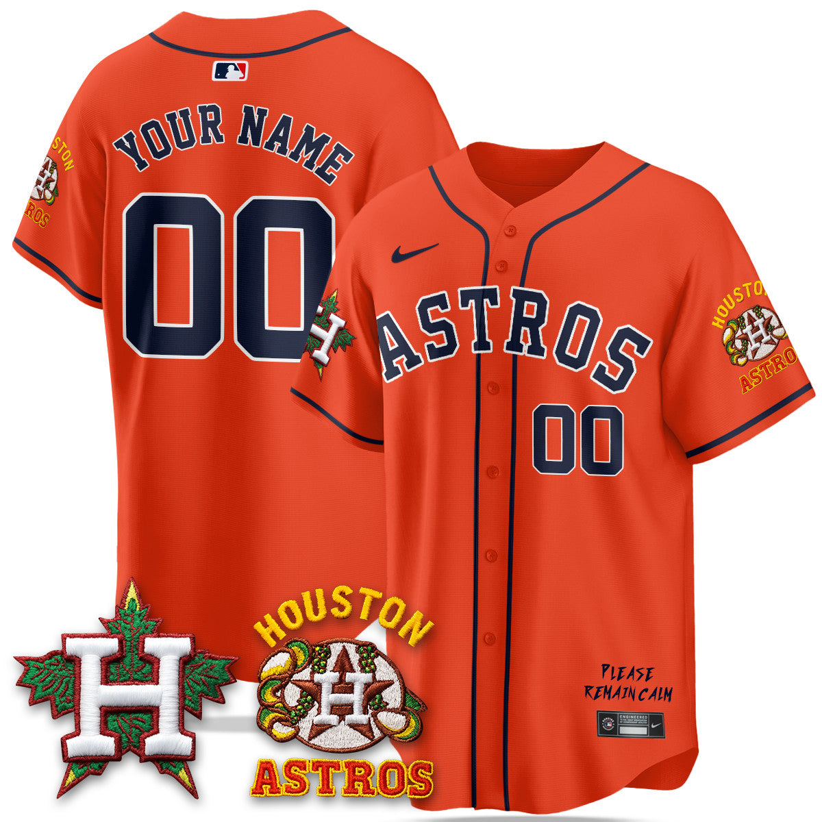 Men's Houston Astros "Hopadillo" Limited Jersey - All Stitched