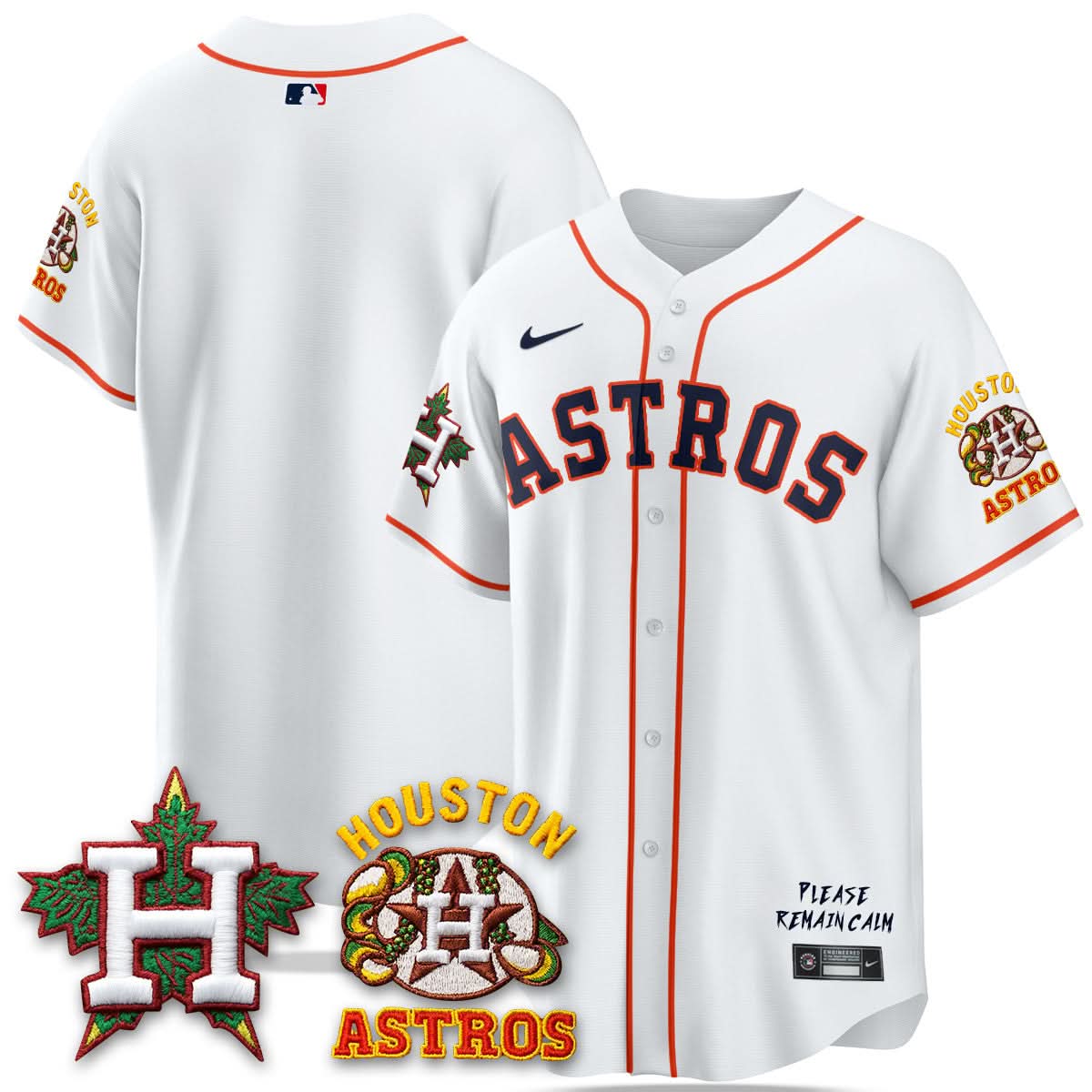 Men's Houston Astros "Hopadillo" Limited Jersey - All Stitched