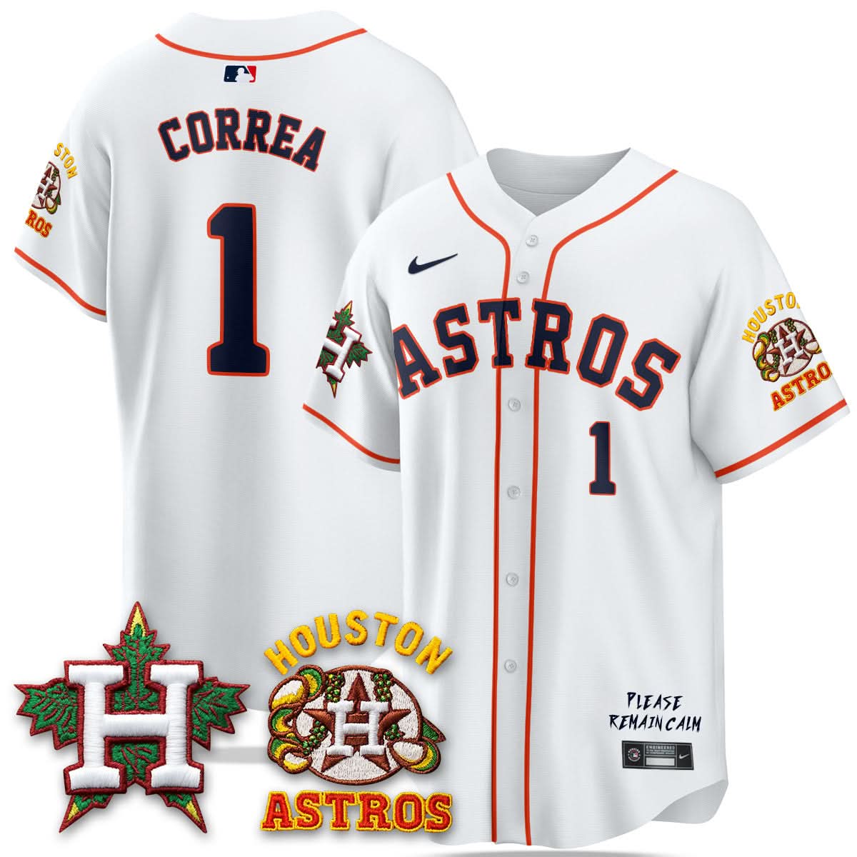 Men's Houston Astros "Hopadillo" Limited Jersey - All Stitched