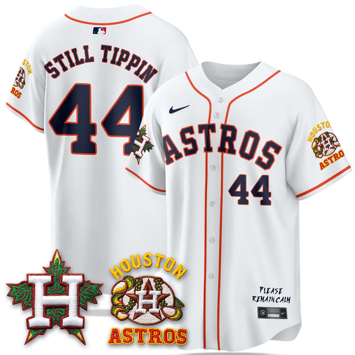 Men's Houston Astros "Hopadillo" Limited Jersey - All Stitched