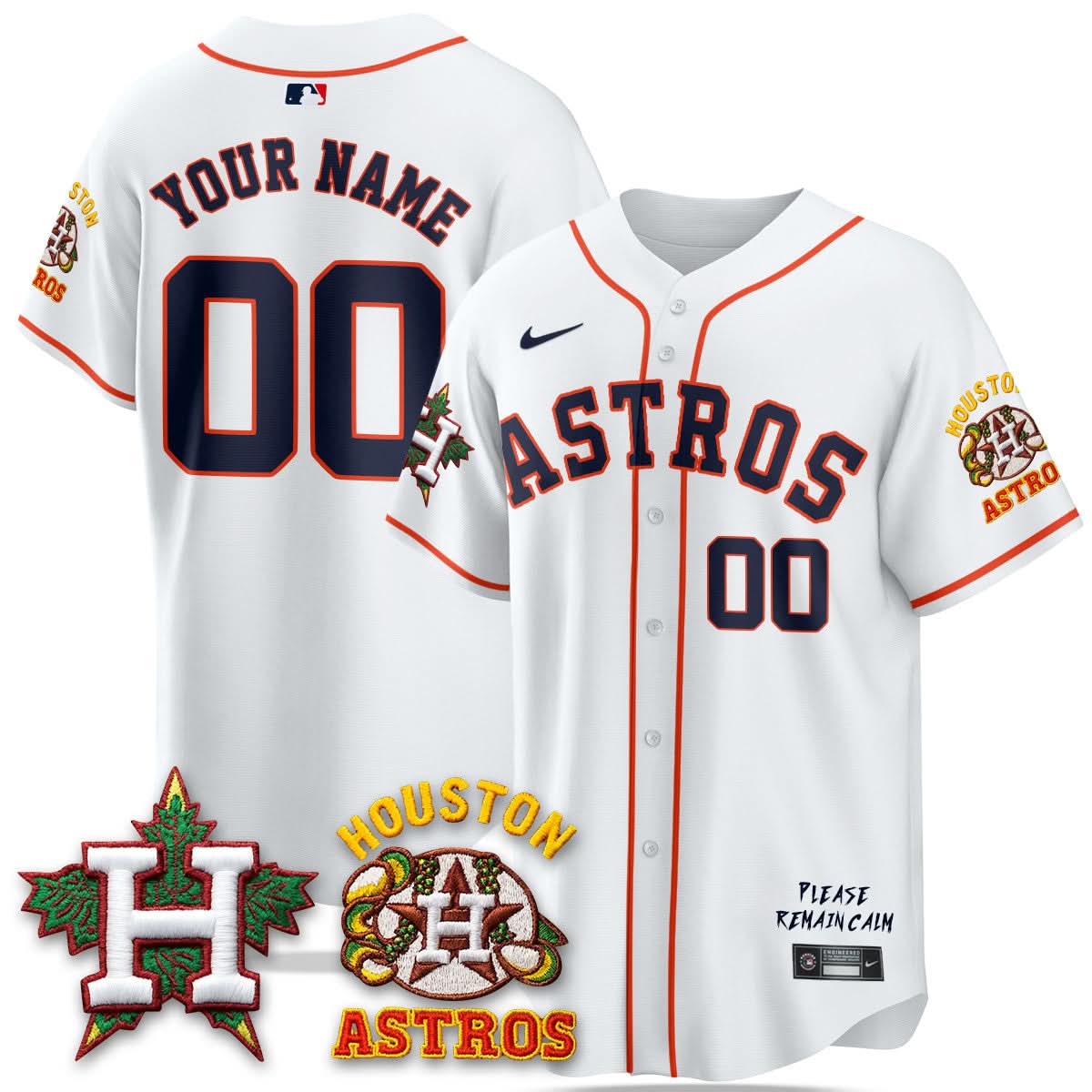 Men's Houston Astros "Hopadillo" Limited Jersey - All Stitched