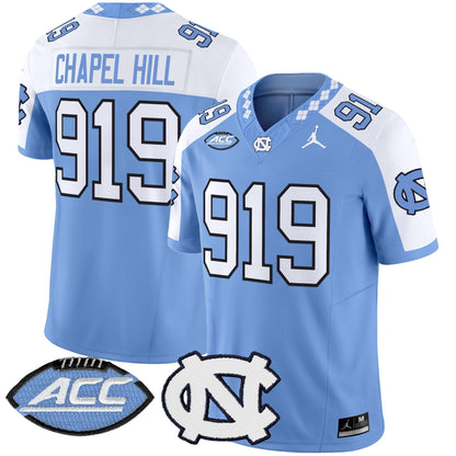 Men's North Carolina Tar Heels 2025 Vapor Limited Jersey - All Stitched