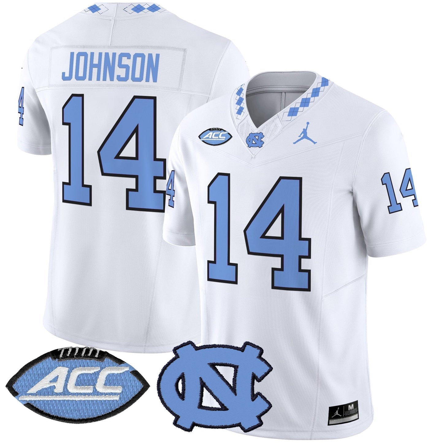 Men's North Carolina Tar Heels 2025 Vapor Limited Jersey - All Stitched