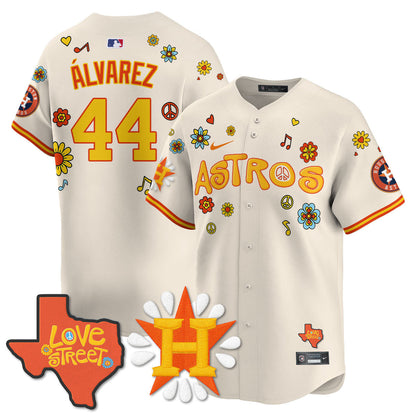 Men's Houston Astros "Love Street" Limited Jersey - All Stitched