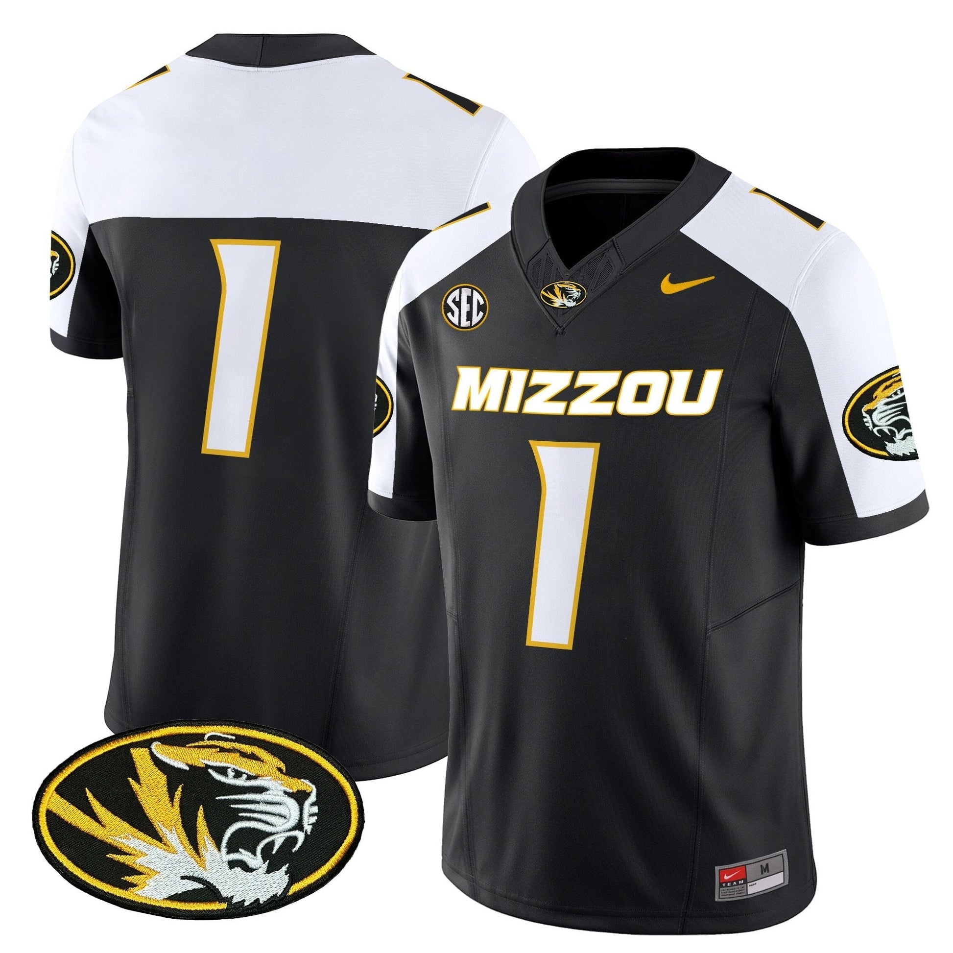 Men's Missouri Tigers 2025 Vapor Limited Jersey - All Stitched