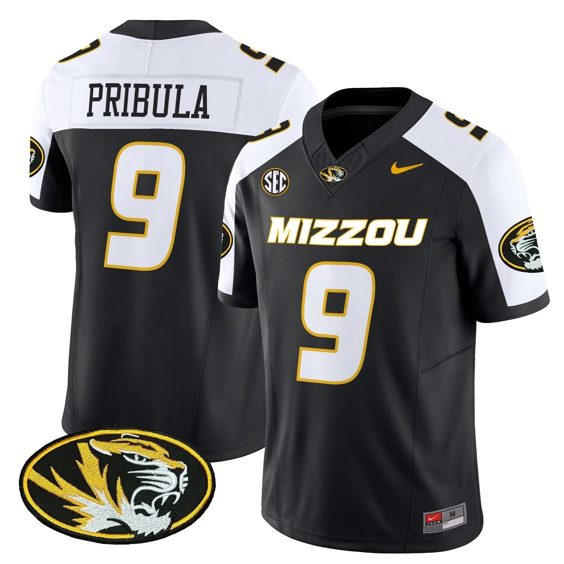 Men's Missouri Tigers 2025 Vapor Limited Jersey - All Stitched