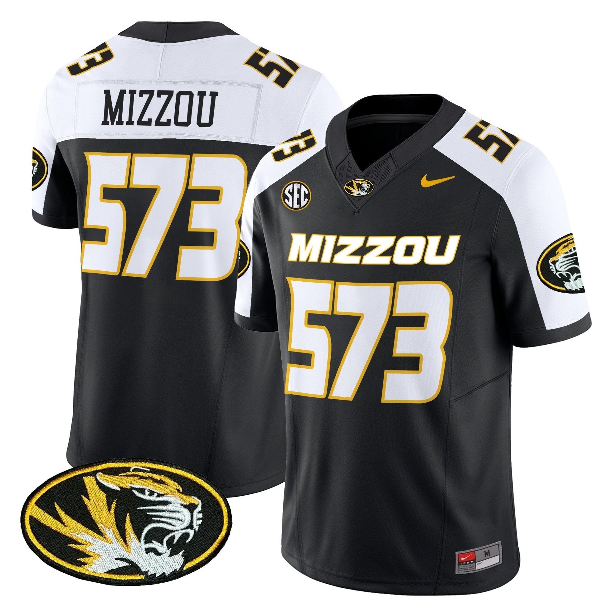 Men's Missouri Tigers 2025 Vapor Limited Jersey - All Stitched