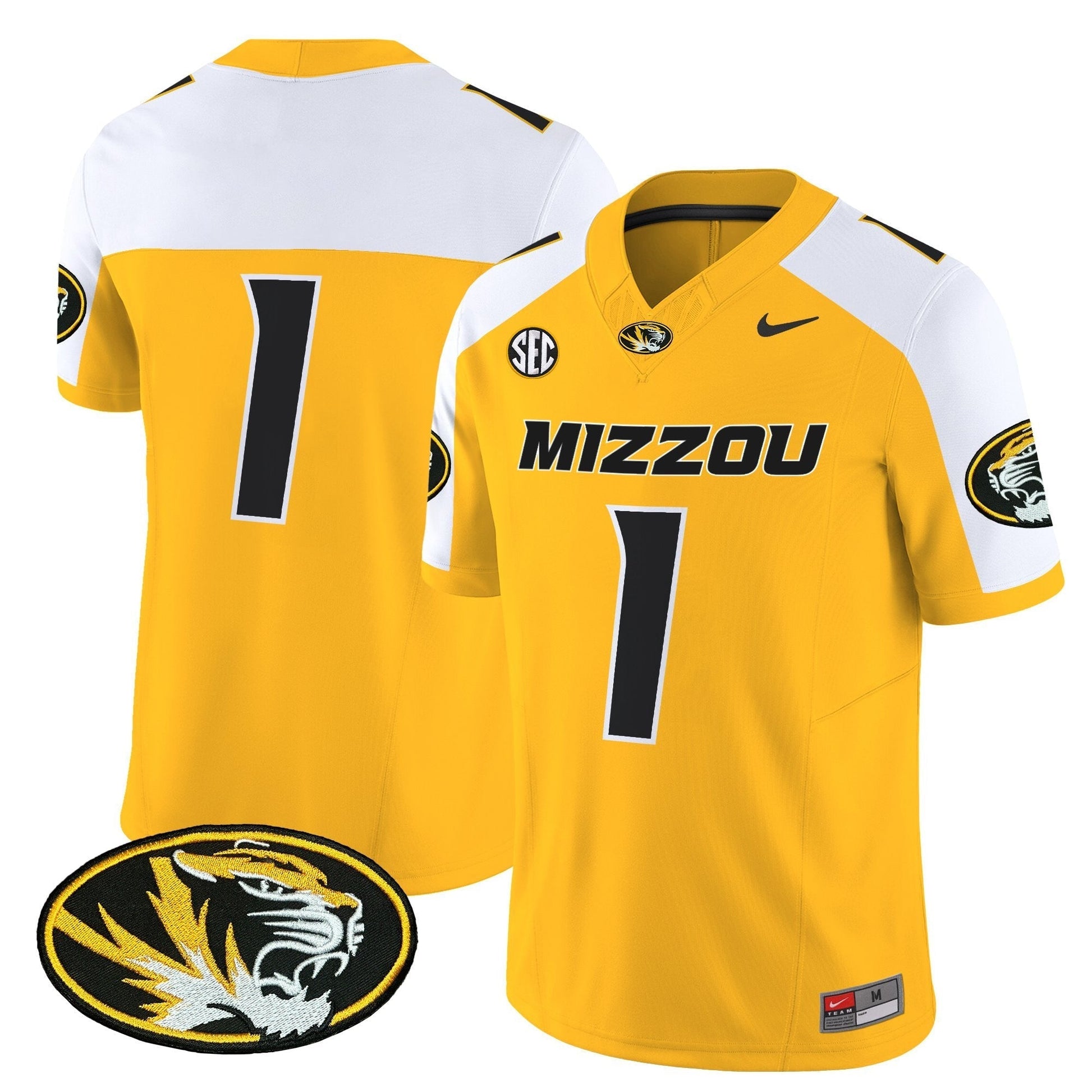 Men's Missouri Tigers 2025 Vapor Limited Jersey - All Stitched