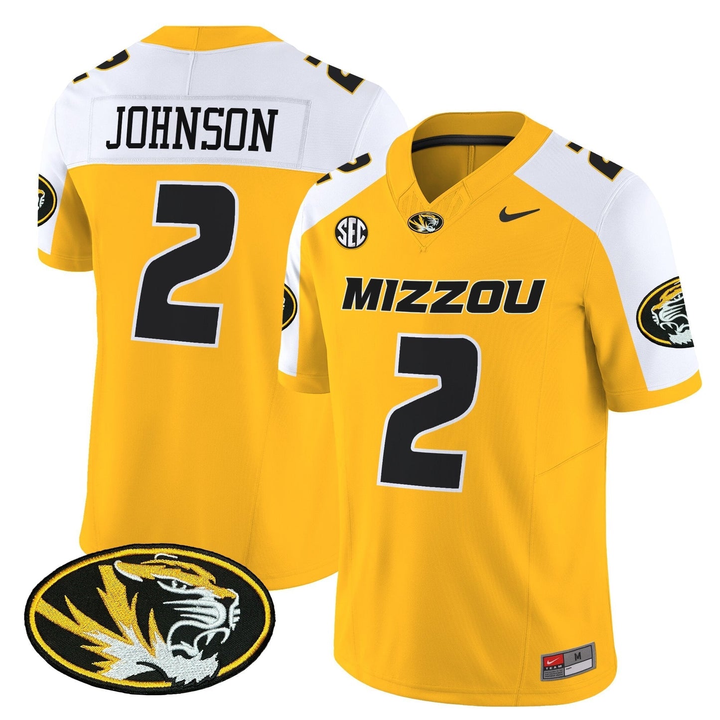 Men's Missouri Tigers 2025 Vapor Limited Jersey - All Stitched