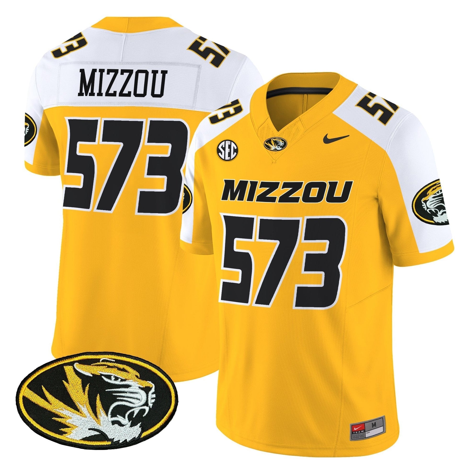 Men's Missouri Tigers 2025 Vapor Limited Jersey - All Stitched
