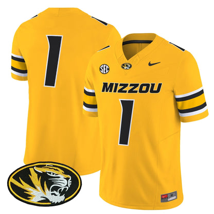 Men's Missouri Tigers 2025 Vapor Limited Jersey - All Stitched