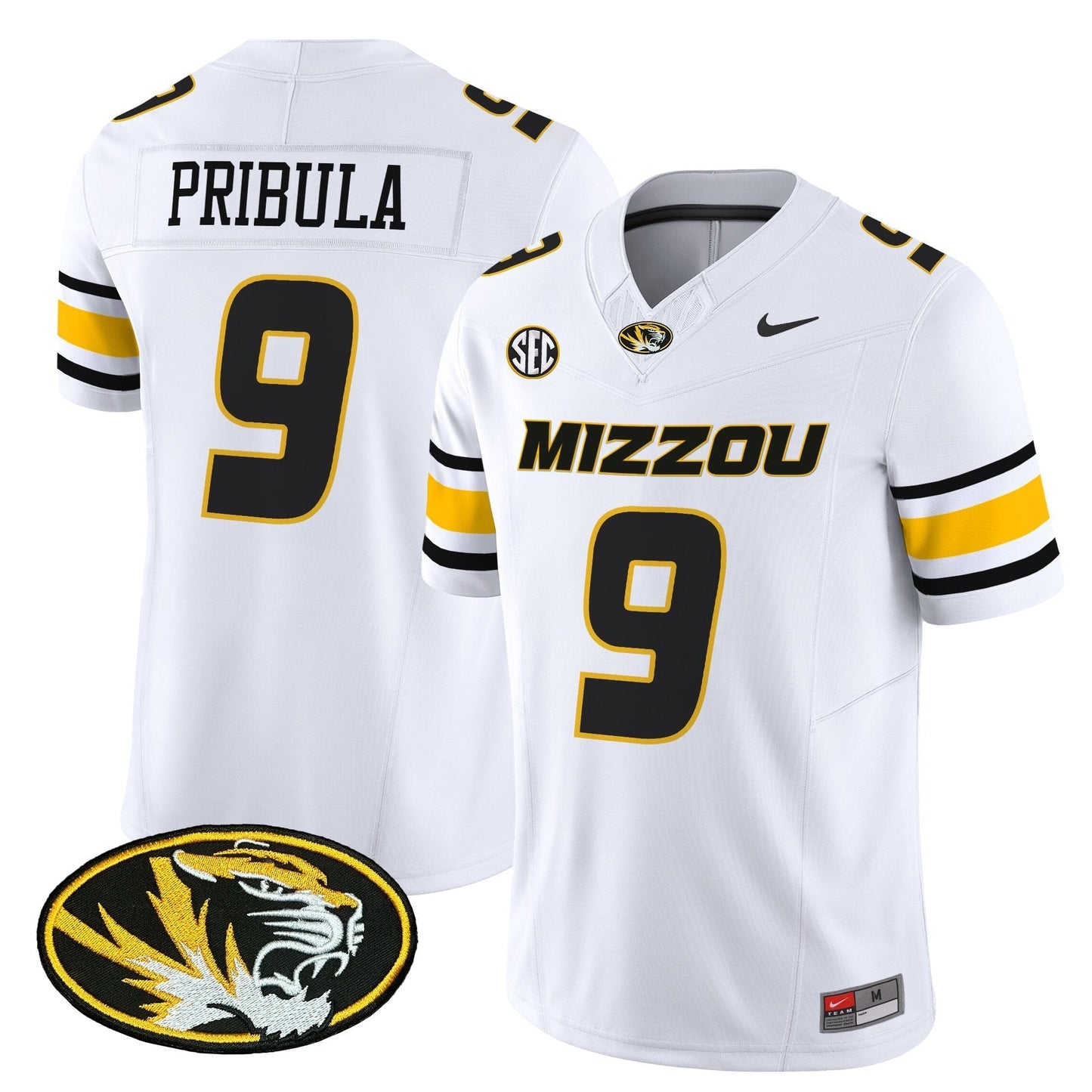 Men's Missouri Tigers 2025 Vapor Limited Jersey - All Stitched