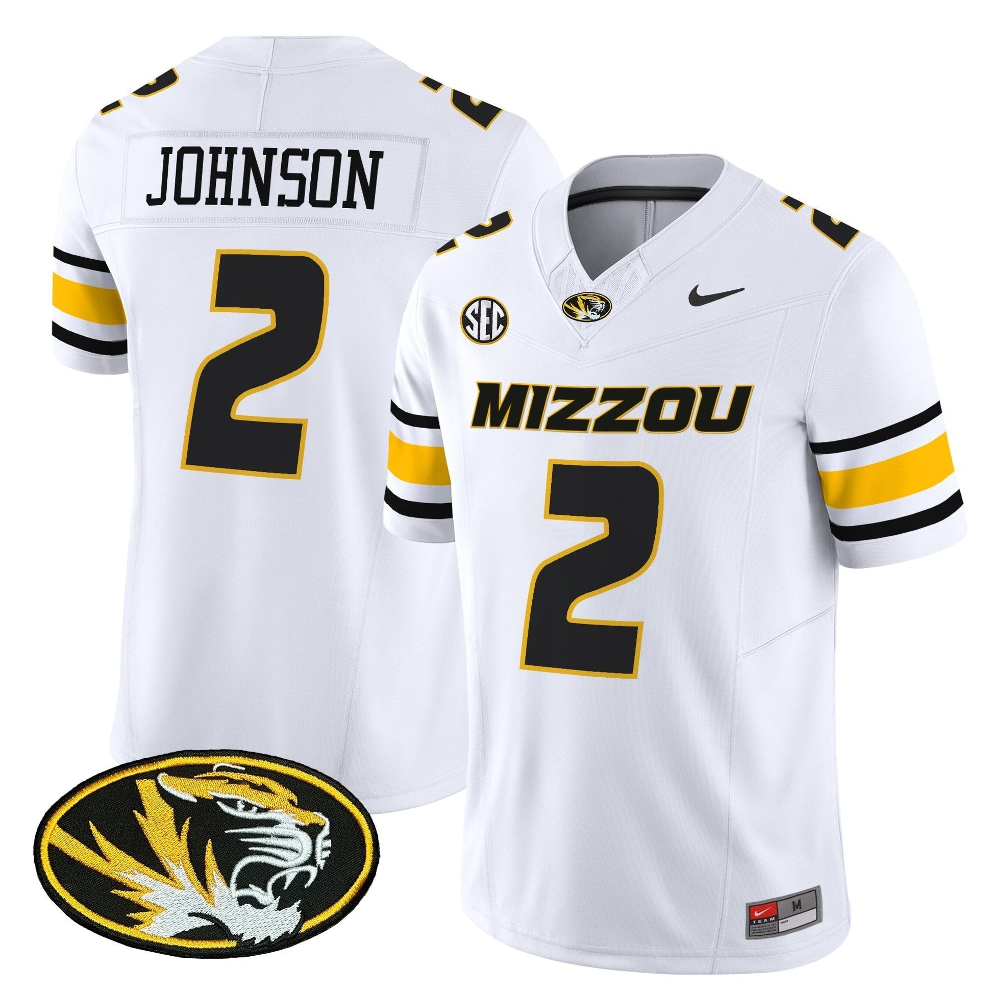 Men's Missouri Tigers 2025 Vapor Limited Jersey - All Stitched