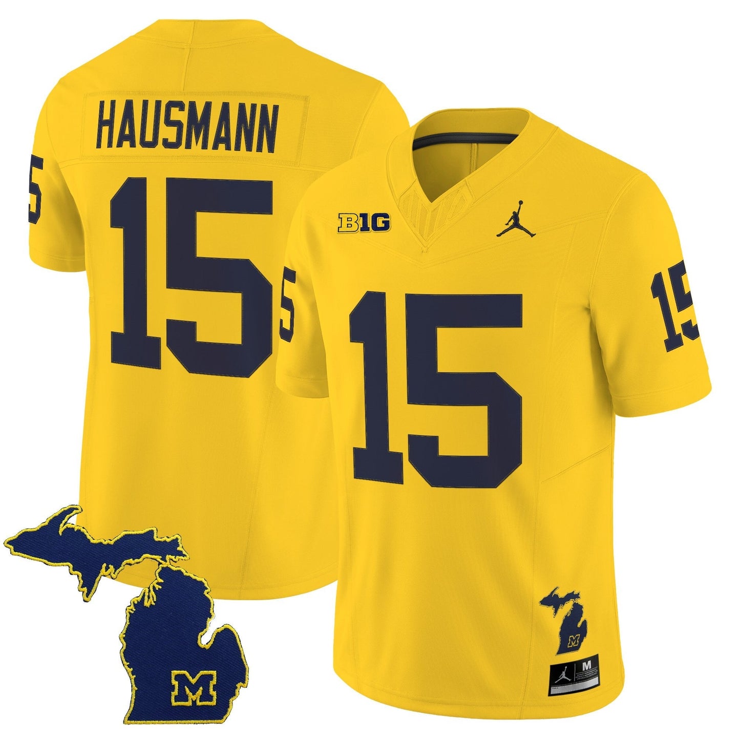 Men's Michigan Wolverines 2025 Vapor Limited Jersey V2 - All Stitched