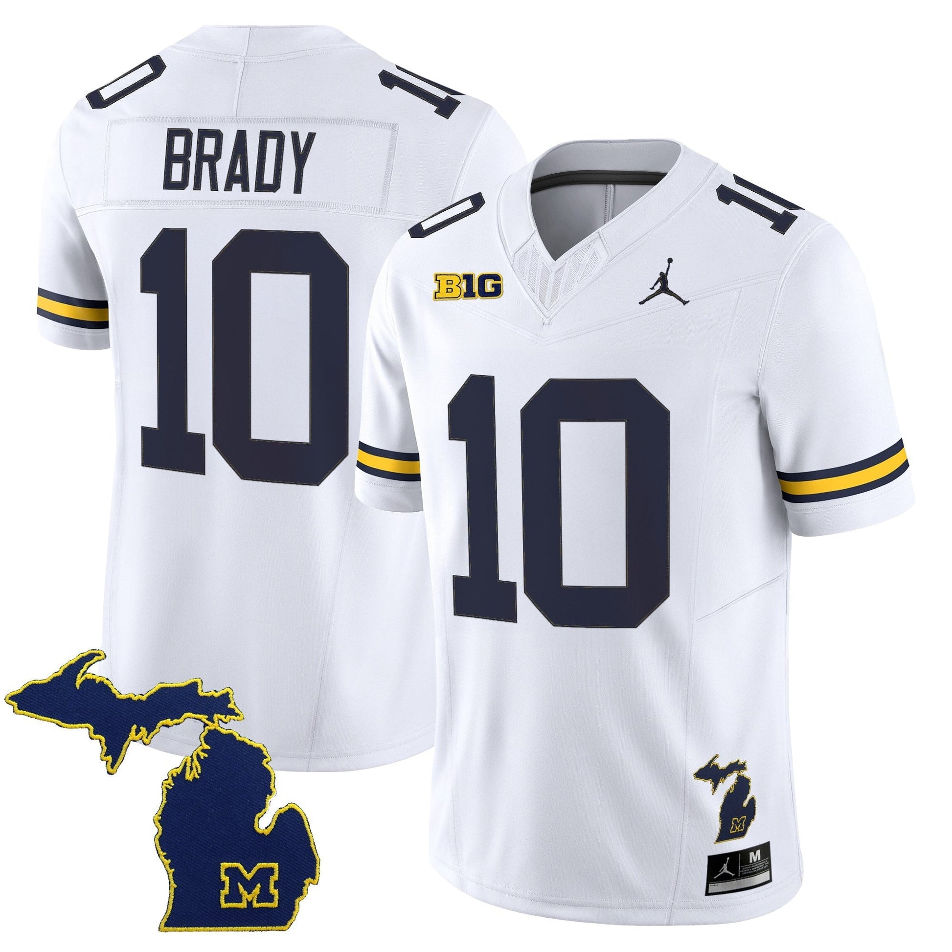 Men's Michigan Wolverines 2025 Vapor Limited Jersey V2 - All Stitched