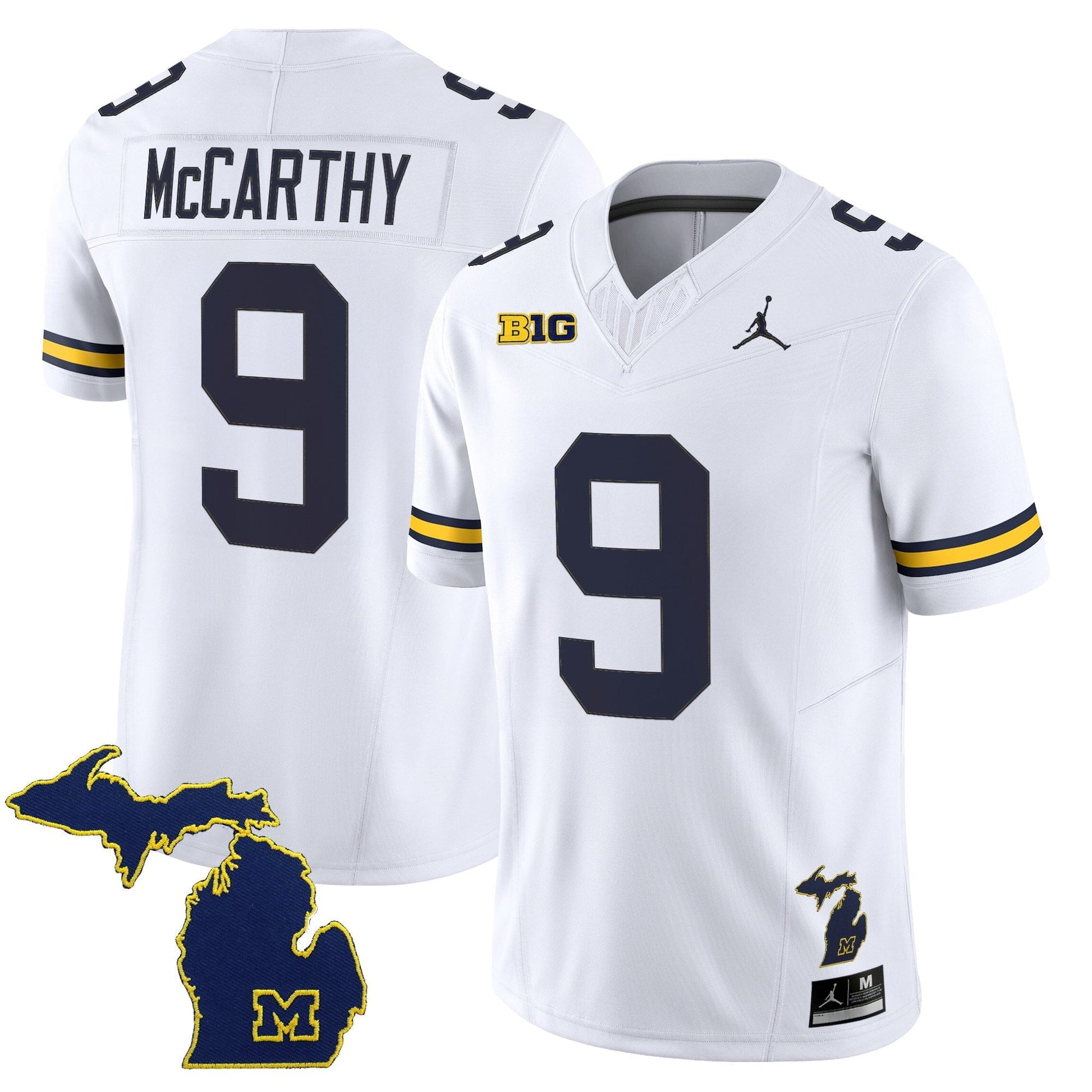 Men's Michigan Wolverines 2025 Vapor Limited Jersey V2 - All Stitched
