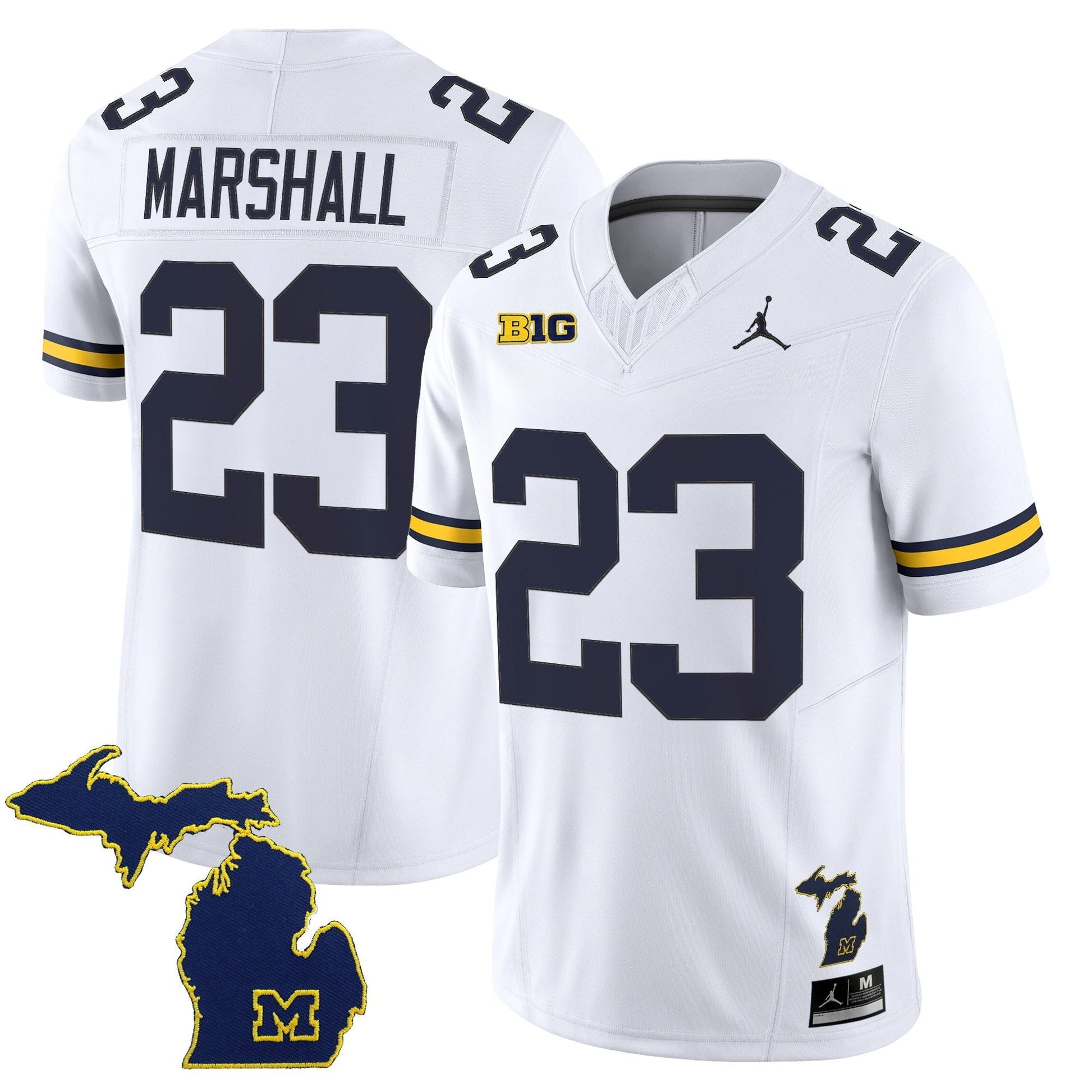 Men's Michigan Wolverines 2025 Vapor Limited Jersey V2 - All Stitched