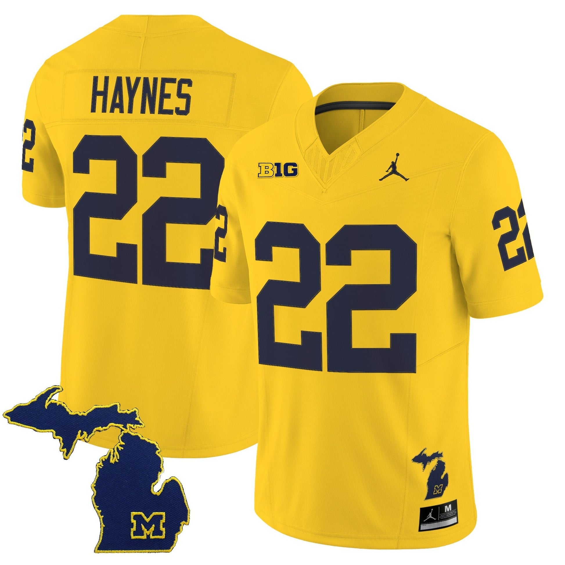 Men's Michigan Wolverines 2025 Vapor Limited Jersey V2 - All Stitched