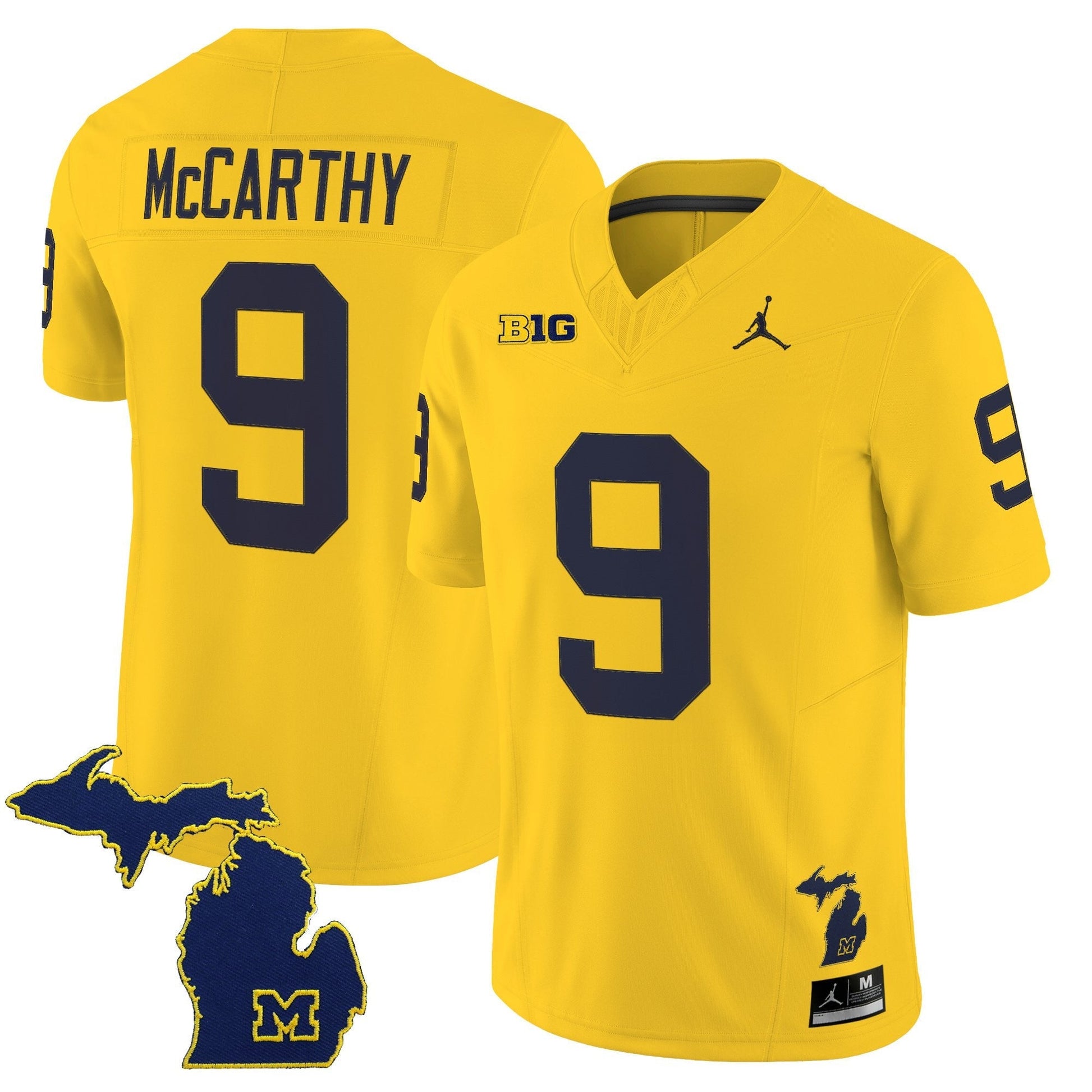 Men's Michigan Wolverines 2025 Vapor Limited Jersey V2 - All Stitched