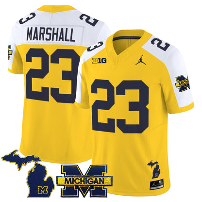 Men's Michigan Wolverines 2025 Vapor Limited Jersey V2 - All Stitched