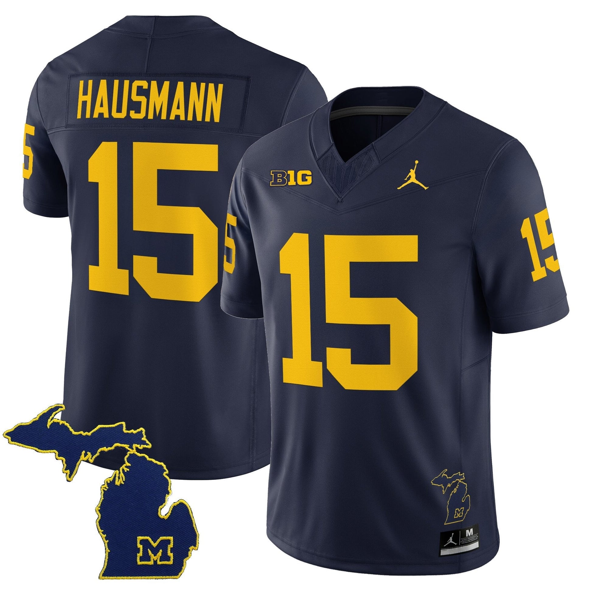Men's Michigan Wolverines 2025 Vapor Limited Jersey V2 - All Stitched