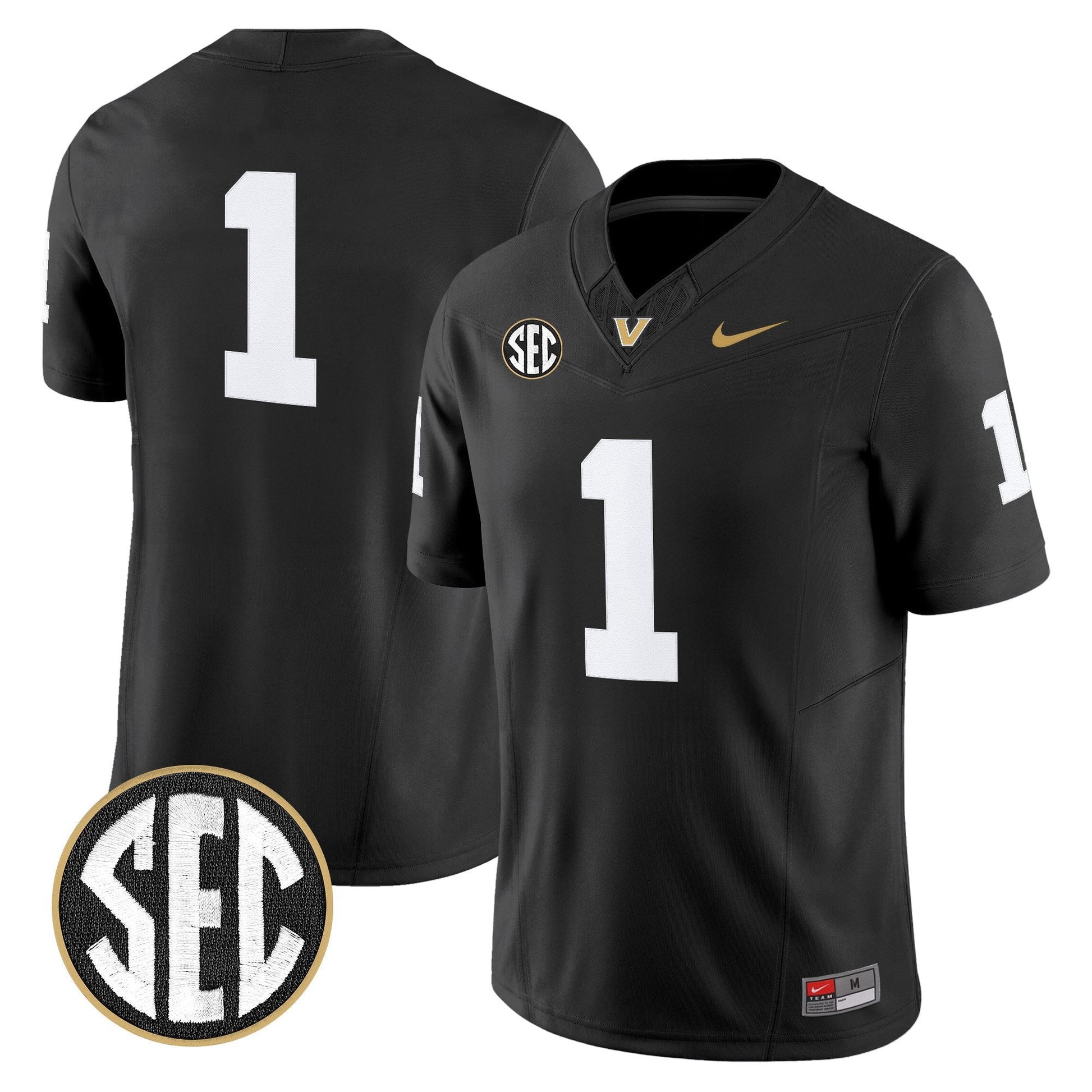 Men's Vanderbilt Commodores 2025 Vapor Limited Jersey - All Stitched